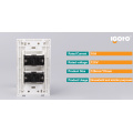 Igoto B513 Interruptor táctil de 2 luces de pared para Smart Home System